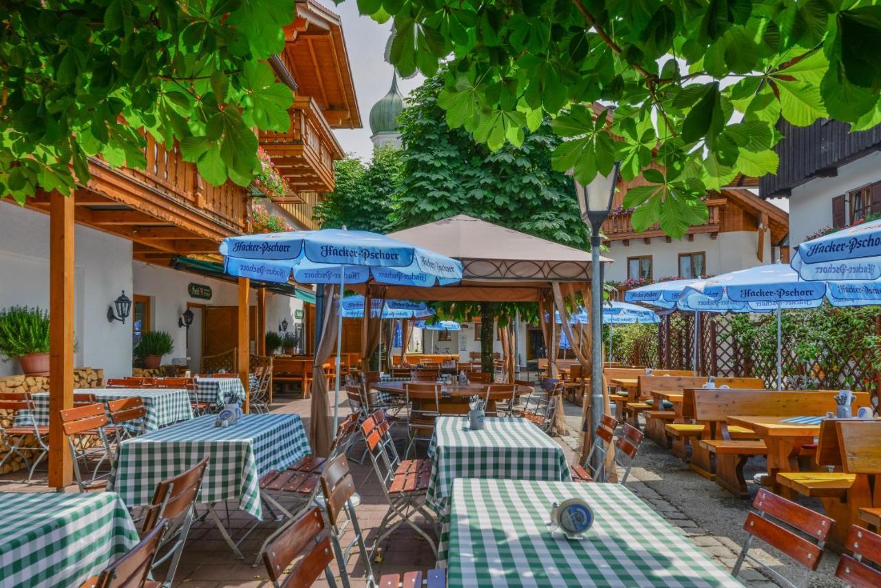 Egling Metzgerei Gasthof Oberhauser - Hotel Zur Post מראה חיצוני תמונה